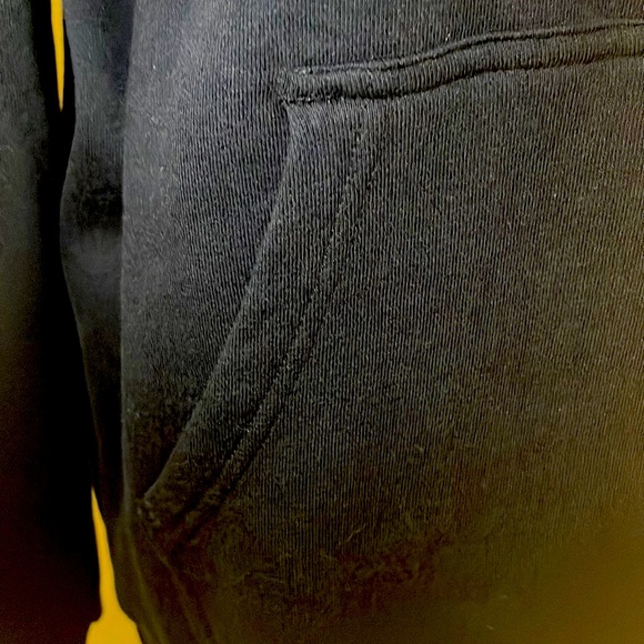 HURLEY Medium Sized Black Fleece Pullover Hoodie $68 - Picture 4 of 12